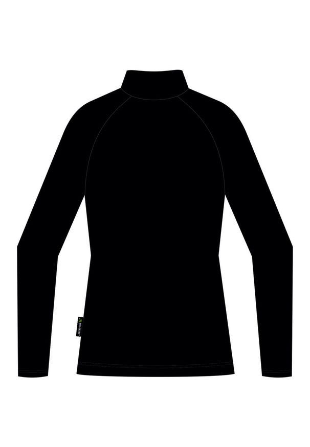 Viking - Bluza trekkingowa damska VIKING Jukon half zip. Kolor: czarny. Materiał: polar. Sport: turystyka piesza