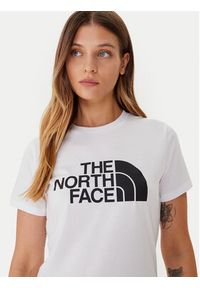 The North Face T-Shirt Easy NF0A8A6D Biały Regular Fit. Kolor: biały. Materiał: bawełna
