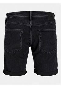Jack & Jones - Jack&Jones Szorty jeansowe Jjirick 12250177 Czarny Regular Fit. Kolor: czarny. Materiał: bawełna