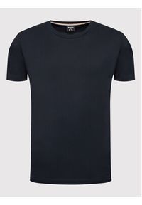 BOSS - Boss T-Shirt Thompson 02 50468972 Granatowy Regular Fit. Kolor: niebieski. Materiał: bawełna