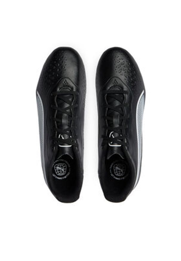 Puma Buty do piłki nożnej King Match FG/AG 107570 01 Czarny. Kolor: czarny. Materiał: skóra