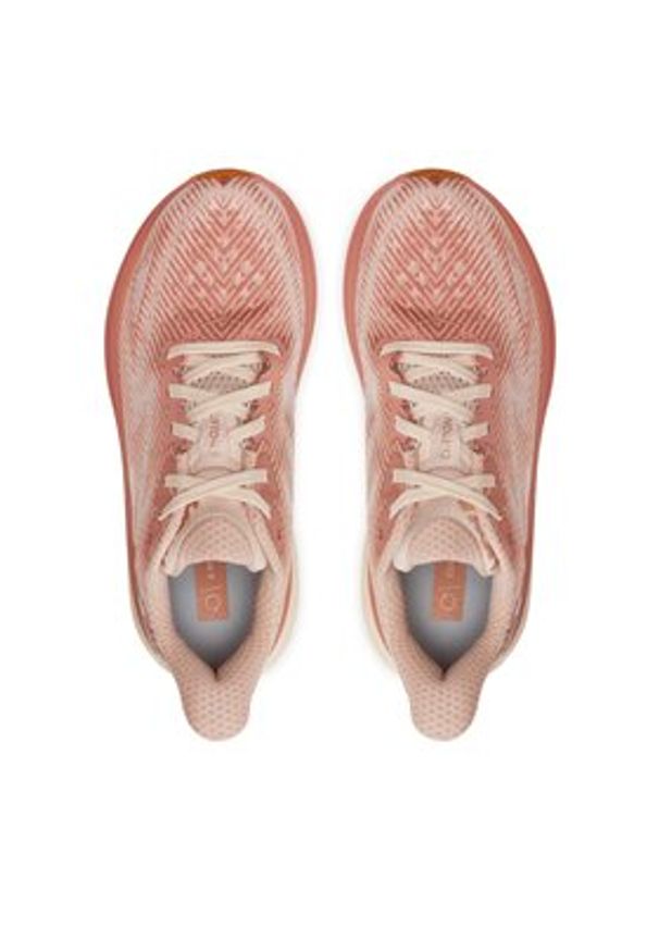 HOKA - Hoka Buty do biegania Clifton 9 1127896 Różowy. Kolor: różowy. Materiał: materiał