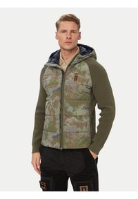 Aeronautica Militare Kurtka przejściowa 262AM1389UCL00006 Khaki Regular Fit. Kolor: brązowy. Materiał: syntetyk #1