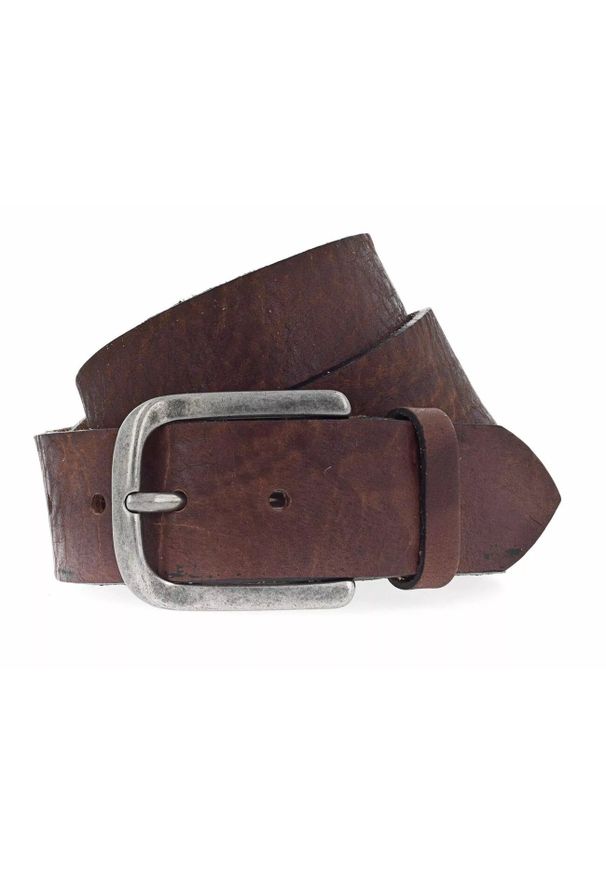 Tom Tailor - TOM TAILOR MĘSKI PASEK SKÓRZANY KLASYCZNY SKÓRA TG1022R13/660 40mm Gürtel Q.2081 0660 BAILEYS. Materiał: skóra. Wzór: paski, gładki. Styl: klasyczny