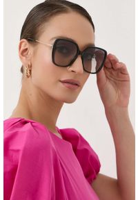 Chloe - Chloé okulary przeciwsłoneczne damskie kolor czarny. Kolor: czarny #1