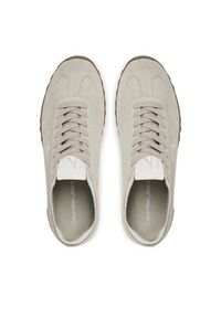 Calvin Klein Jeans Sneakersy Low Profile Runner Mg Sue YW0YW01898 Beżowy. Kolor: beżowy. Materiał: zamsz, skóra #3