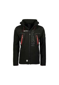 Kurtka treningowa męska Geographical Norway Techno. Typ kołnierza: kaptur. Kolor: wielokolorowy. Materiał: syntetyk. Długość: długie. Sport: turystyka piesza #1