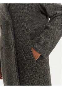 Weekend Max Mara Płaszcz wełniany Corinto 2425016042 Szary Regular Fit. Kolor: szary. Materiał: wełna