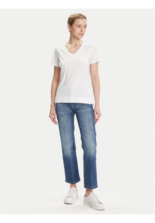 JOOP! T-Shirt 58 253JE58Tero 30049368 Biały Regular Fit. Kolor: biały. Materiał: bawełna