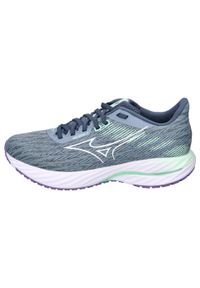 Buty do biegania damskie Mizuno Wave Inspire 21. Kolor: biały. Materiał: syntetyk, materiał. Szerokość cholewki: normalna. Model: Mizuno Wave. Sport: bieganie #2