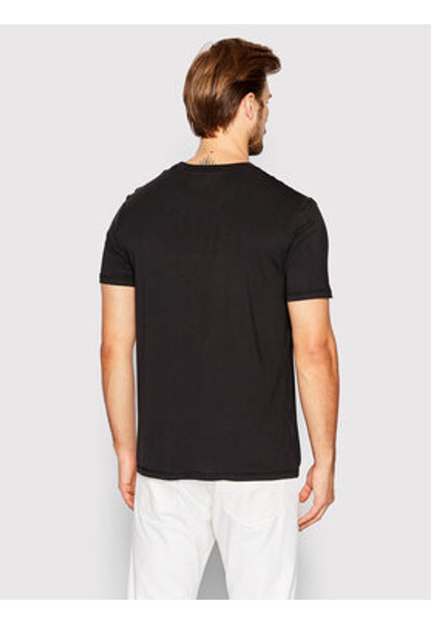 TOMMY HILFIGER - Tommy Hilfiger T-Shirt Cn Ss UM0UM02348 Czarny Regular Fit. Kolor: czarny