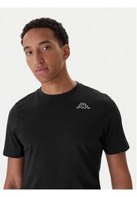 Kappa Komplet 3 t-shirtów Logo Sylvo 322562W Czarny Regular Fit. Kolor: czarny. Materiał: bawełna
