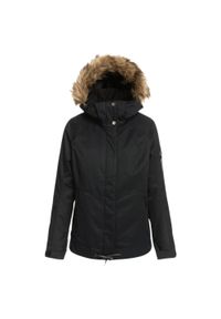 Kurtka narciarska damska Roxy Meade. Kolor: czarny. Materiał: poliester. Sezon: zima. Sport: narciarstwo #1