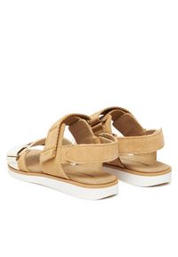 Timberland Sandały TB0A414AEW11 Brązowy. Kolor: brązowy. Materiał: materiał