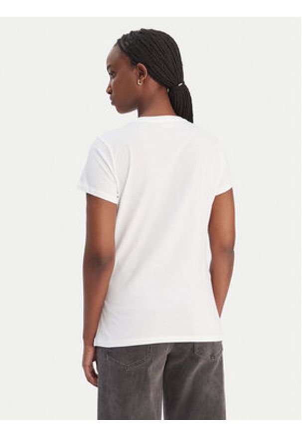 Liu Jo T-Shirt WA6493 JS923 Biały Regular Fit. Kolor: biały. Materiał: bawełna