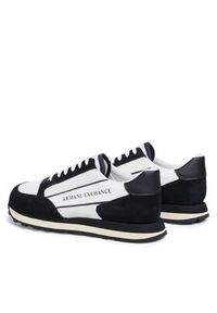 Armani Exchange Sneakersy XUX083 XV263 A001 Biały. Kolor: biały. Materiał: zamsz, skóra #8