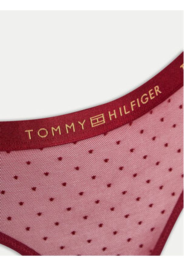 TOMMY HILFIGER - Tommy Hilfiger Stringi UW0UW05533 Czerwony. Kolor: czerwony. Materiał: syntetyk