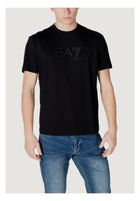 EA7 Emporio Armani T-Shirt 7M000224 AF10375 Czarny Shirt Fit. Kolor: czarny