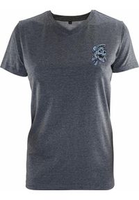 Koszulka damska LEATT T-Shirt Core Women. Kolor: szary, czarny, wielokolorowy. Sport: kolarstwo #2