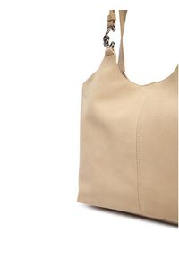 Coccinelle Torebka The Coccinelle C-Easy E1 THE 11 02 01 Beżowy. Kolor: beżowy. Materiał: skórzane, zamszowe #6