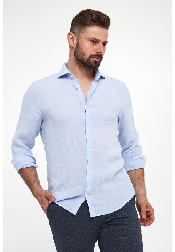 Koszula męska lniana Pai-W JOOP!. Materiał: len