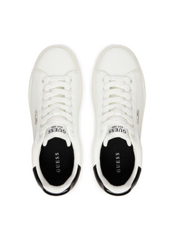 Guess Sneakersy FLFE10 PEL12 Biały. Kolor: biały. Materiał: skóra