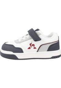 Trenerzy dla chłopców Le Coq Sportif Court Breaker. Kolor: biały. Materiał: skóra, syntetyk