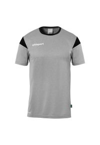 UHLSPORT - Koszulka Uhlsport Squad 27. Kolor: szary, wielokolorowy, czarny. Materiał: jersey. Wzór: napisy, kolorowy. Sport: piłka nożna #1