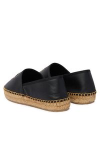 Love Moschino - LOVE MOSCHINO Espadryle JA10532G0OIA0000 Czarny. Kolor: czarny. Materiał: skóra #6