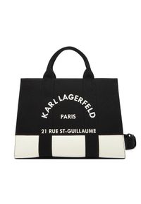 Karl Lagerfeld - Torebka KARL LAGERFELD. Kolor: czarny