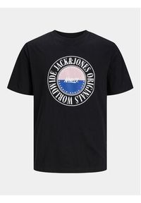 Jack & Jones - Jack&Jones T-Shirt Cobin 12250411 Czarny Standard Fit. Kolor: czarny. Materiał: bawełna #7