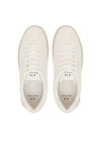 Armani Exchange Sneakersy XM001689 AF17351 U0009 Écru. Materiał: skóra #4