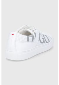 Hugo Buty Futurism 50464624.100 kolor biały. Nosek buta: okrągły. Zapięcie: sznurówki. Kolor: biały. Materiał: guma #3