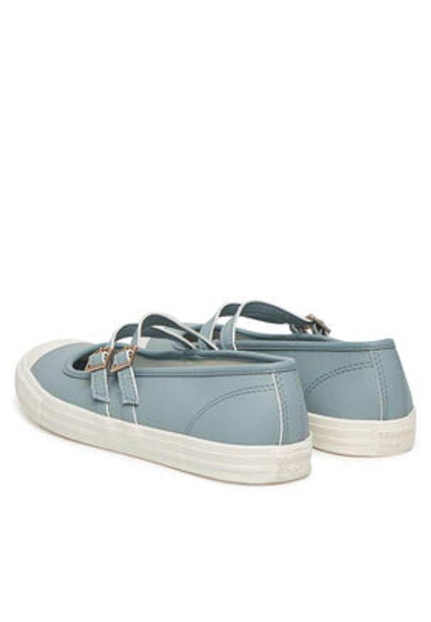 Converse Baleriny Chuck Taylor All Star Dainty Mary Jane A11492C Niebieski. Kolor: niebieski. Materiał: skóra