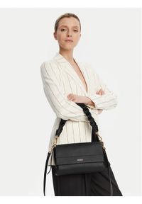 Coccinelle Torba BOHEME GRANA DOUBLE Czarny. Kolor: czarny. Materiał: skórzane #1
