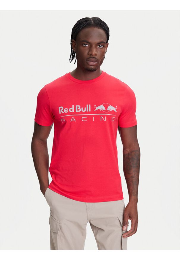 Pepe Jeans T-Shirt Red Bull Racing Logo RM500016 Czerwony Regular Fit. Kolor: czerwony. Materiał: bawełna