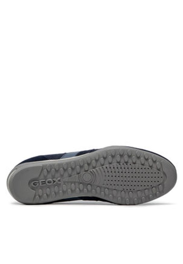 Geox Sneakersy U Wells C U52T5C 02211 C4021 Granatowy. Kolor: niebieski. Materiał: materiał