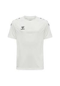 Koszulka sportowa z krótkim rękawem dziecięca Hummel Core XK Kids Poly T-Shirt. Kolor: biały. Materiał: poliester. Długość rękawa: krótki rękaw. Długość: krótkie