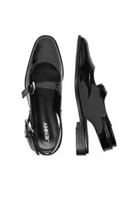 Jenny - JENNY Baleriny CEO-HY2502-1 Czarny. Kolor: czarny. Materiał: materiał #8