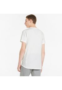 Koszulka Puma Evostripe. Kolor: biały. Materiał: materiał. Sport: fitness
