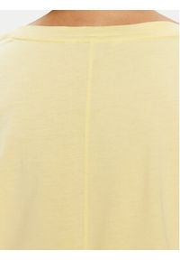 TOMMY HILFIGER - Tommy Hilfiger T-Shirt Modern WW0WW39781 Żółty Regular Fit. Kolor: żółty. Materiał: bawełna