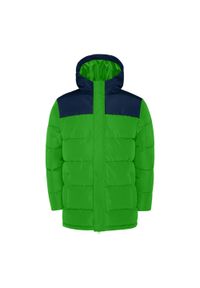 ROLY - Kurtka Ocieplana Tallin Dla Dorosłych Unisex. Kolor: wielokolorowy, niebieski, zielony