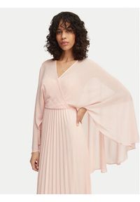 Vero Moda Sukienka wieczorowa Elliana 10348594 Różowy Regular Fit. Kolor: różowy. Materiał: syntetyk. Styl: wizytowy #4