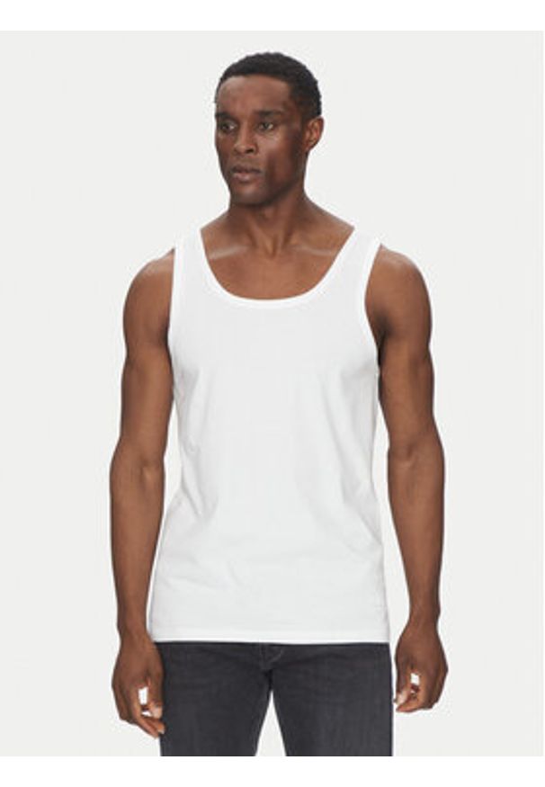 BOSS Komplet tank topów Tank Top 3P Classic 50475278 Kolorowy Regular Fit. Materiał: bawełna. Wzór: kolorowy