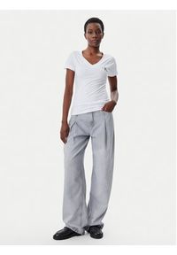 Calvin Klein Jeans Komplet 2 t-shirtów J20J223447 Biały Regular Fit. Kolor: biały. Materiał: bawełna #4