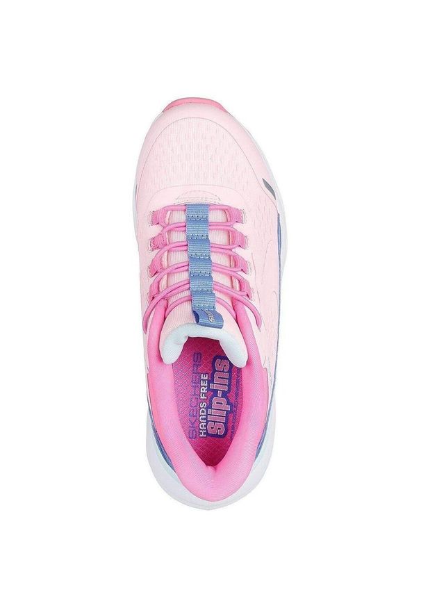 skechers - Adidasy Skechers Glide-step - Vista, Dzieci. Kolor: różowy. Materiał: materiał