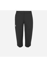 Spodenki turystyczne damskie Millet Ubic Stretch 3/4 Pant W Czarny. Kolor: czarny. Długość: długie