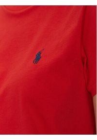 Polo Ralph Lauren T-Shirt 211898698013 Czerwony Regular Fit. Typ kołnierza: polo. Kolor: czerwony. Materiał: bawełna