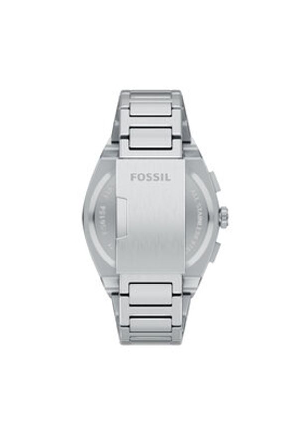 Fossil Zegarek Everett FS6154 Srebrny. Kolor: srebrny