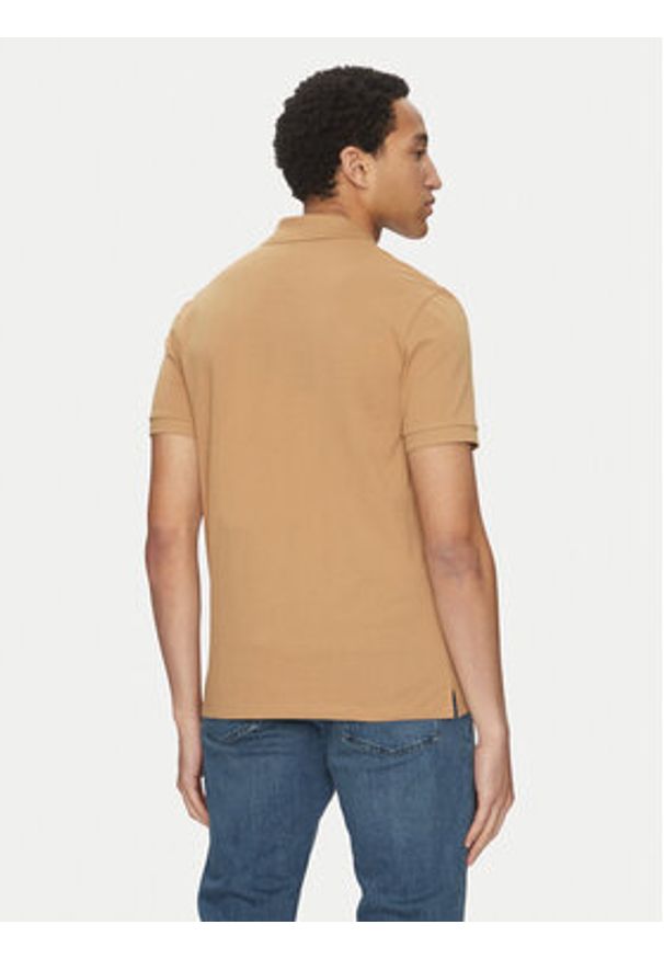 BOSS Polo Pallas 50468362 Beżowy Regular Fit. Typ kołnierza: polo. Kolor: beżowy. Materiał: bawełna